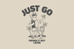 Summer Travel Quotes T-shirt Designs Bundle Product Image 6