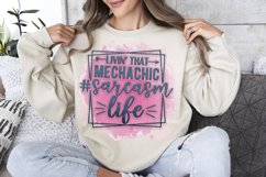 Just Living That #sarcasm Life Sublimation PNG Product Image 1