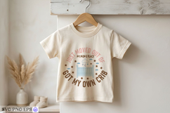 Baby &amp; Kids Crib Funny SVG PNG Shirt Design Product Image 3