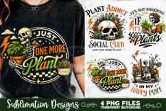 Plant Lover PNG Sublimation 4 Designs Product Image 6