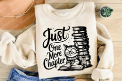 Just One More Chapter SVG Design Product Image 2