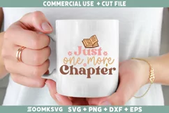 Reading SVG, Book Lover SVG, Book SVG, Book PNG, Retro SVG Product Image 2