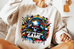 Just One More Game, Game Controller PNG, Gamer PNG, Gaming Product Image 3