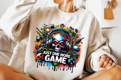 Just One More Game, Game Controller PNG, Gamer PNG, Gaming Product Image 3