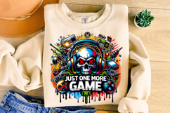 Just One More Game, Game Controller PNG, Gamer PNG, Gaming Product Image 1