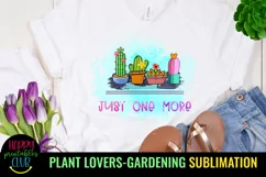 PLANT LOVER SUBLIMATION DESIGN I GARDEN QUOTES SUBLIMATION PNG