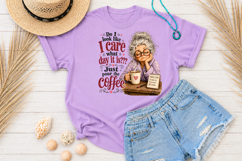 Just Pour The Coffee Sublimation PNG Product Image 4