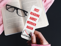 True Crime Bookmark PNG SVG Bundle, Murder Book Lovers PNG Product Image 5