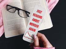 True Crime Bookmark PNG SVG Bundle, Murder Book Lovers PNG Product Image 5