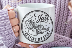 Just Resting My Eyes SVG, Funny Sleeping Dad PNG Product Image 3