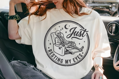 Just Resting My Eyes SVG, Funny Sleeping Dad PNG Product Image 4