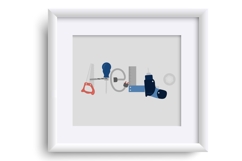 Just Toolin' Around Muted Color Font Product Image 6