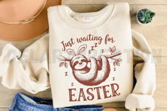 Just Waiting for Easter SVG Product Image 4