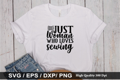 Sewing Machine SVG Design - Sewing T-shirt Design Product Image 2