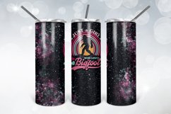 Just A Girl Who Loves Bigfoot Tumbler Design Product Image 1