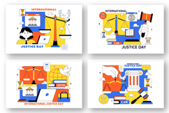 10 International Justice Day Illustration Product Image 2