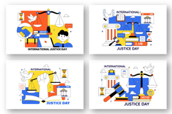 10 International Justice Day Illustration Product Image 3