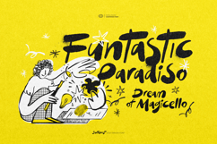 Juxtapost - Edgy Brush Font Product Image 2