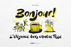 Juxtapost - Edgy Brush Font Product Image 3