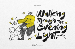 Juxtapost - Edgy Brush Font Product Image 5