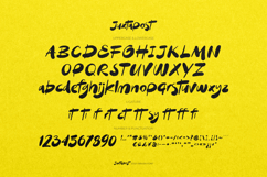Juxtapost - Edgy Brush Font Product Image 6