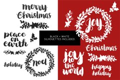 Hand Lettered Christmas Sentiments Product Image 3