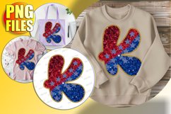 K Doodle Letter Style Clipart Bright Holiday Character! Product Image 1