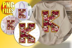 K Doodle Letter Style Character Fun Holiday Theme! Product Image 1