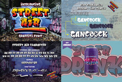 Graffiti Font Bundle Vol. 1 | Urban Vibes 3D Layered Street Product Image 12