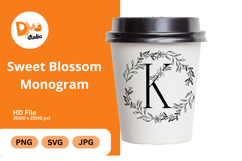 Sweet Blossom Monogram Product Image 1