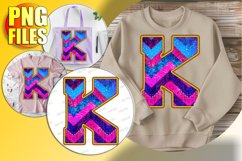 K Doodle Letter Style Clipart Cheerful Holiday Character! Product Image 1
