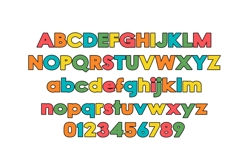 K-pop Kids Color Font Product Image 3