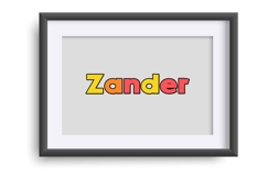 K-pop Kids Color Font Product Image 5