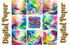 250 Abstract Watercolor Digital Papers Product Image 10