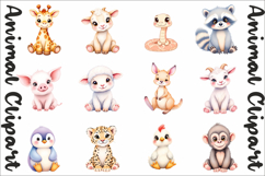 cute baby animal clipart Product Image 10