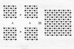 Raccoon pattern svg Raccoon digital paper Cute patterns svg Product Image 3