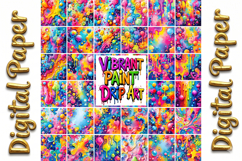 Neon Ink Splatter Textures Product Image 7