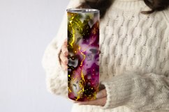 20 Oz 3D Liquid Glitter Agate Tumbler Warps Product Image 2
