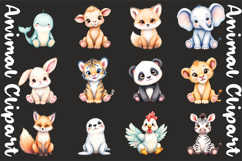 cute baby animal clipart Product Image 3