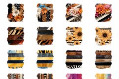 100 Western Mug Wrap Bundle, Leopard Sublimation, Sunflower Product Image 4