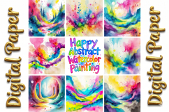 250 Abstract Watercolor Digital Papers Product Image 12