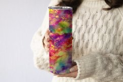 20 Oz Gradient Glitter Tumbler Wrap Product Image 4