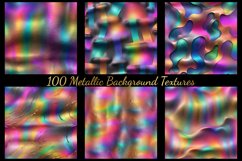 48 Rainbow Colors Metallic Background Textures Product Image 7
