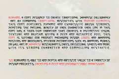Kurhamo - Japanese Style Brush Font Product Image 9
