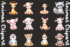 cute baby animal clipart Product Image 9