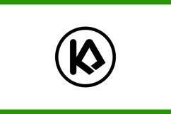 KA letter logo design. KA Product Image 1
