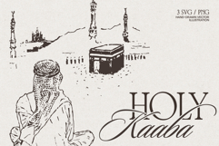 Holy Kaaba Mecca Sketches Product Image 1