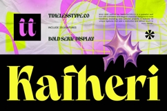 Kafheri - Bold Tall Serif Product Image 1