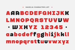 Kagelia - Modern Bold Minimal Logo Sans Font Product Image 2