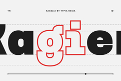 Kagelia - Modern Bold Minimal Logo Sans Font Product Image 7